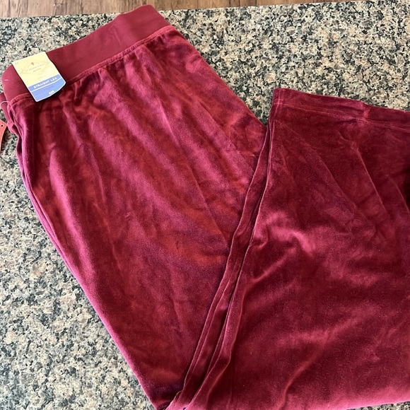 NWT St. John’s Bay Velour Pants, 3X - Picture 3 of 4